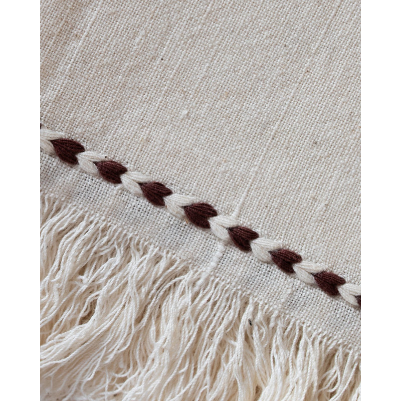 Chocolate Braid Detail Napkin