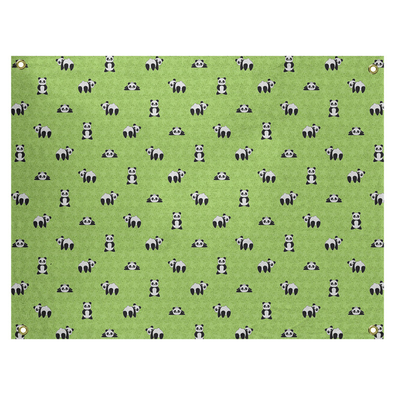 Tapisserie panda par katelyn elizabeth Kitterman, H 27,5 po x l 37,5 po, Intérieur