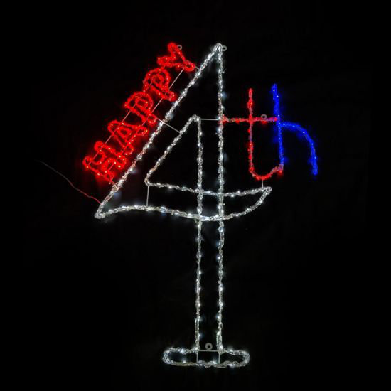 Happy 4th Sign
