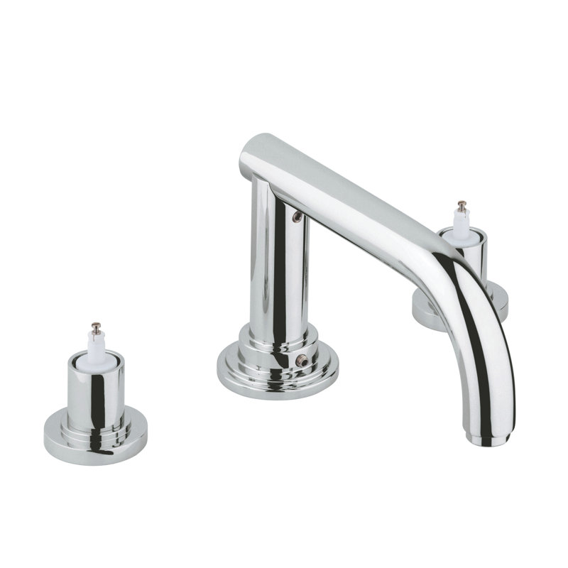 Atrio® Double Handle Deck Mounted Roman Tub Faucet, StarLight Chrome