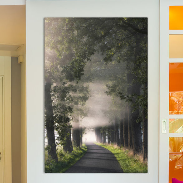 «Rays on Fog» par Lars Van De Goor - reproduction de photo sur toile tendue, H 60 po x l 40po x P 1,5 po