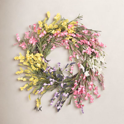 26" Handcrafted Wildflower, Berry Wedding Wreath