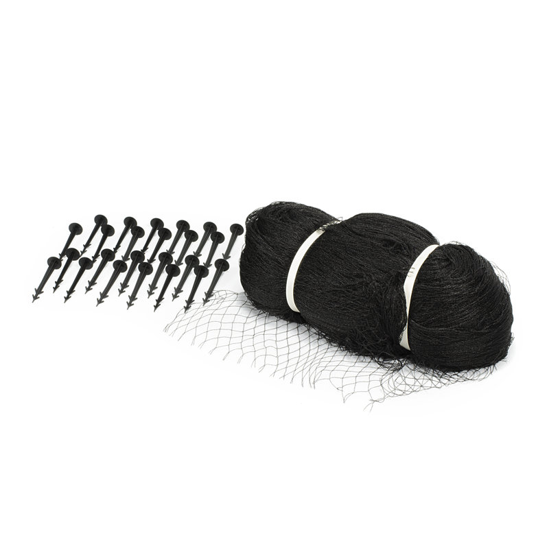 Aquascape 28' x 30' Black Protective Pond Netting with Stakes