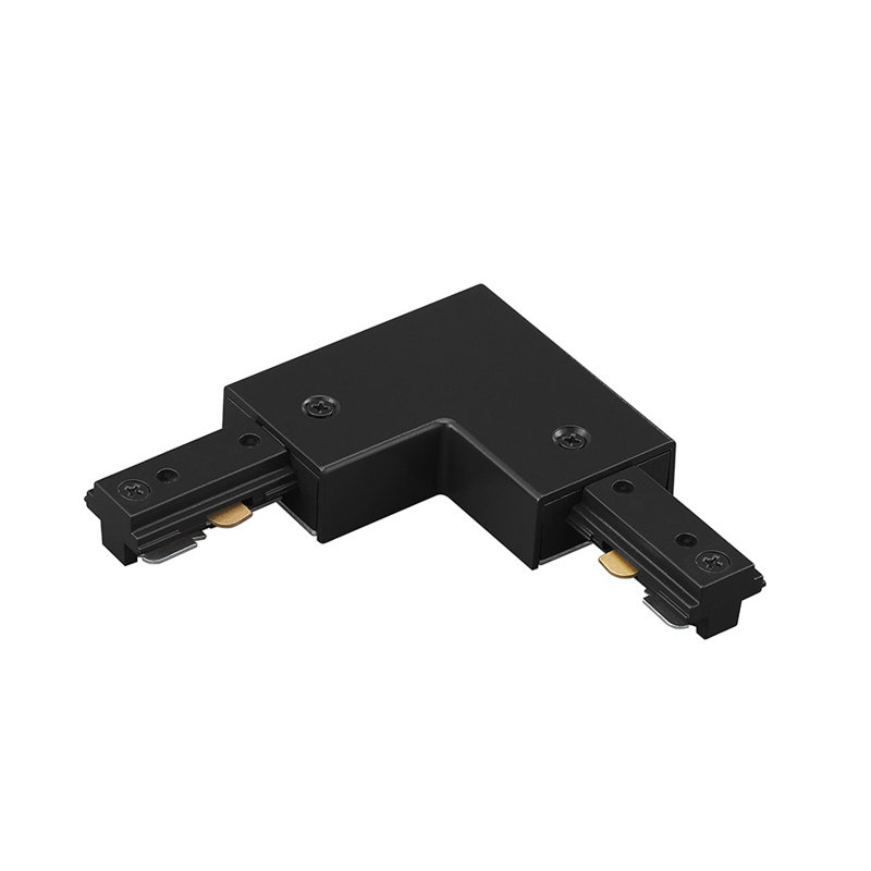 H System Right L Connector, Black