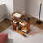 23.6" Modern 3-Tier Acrylic Bar Cart