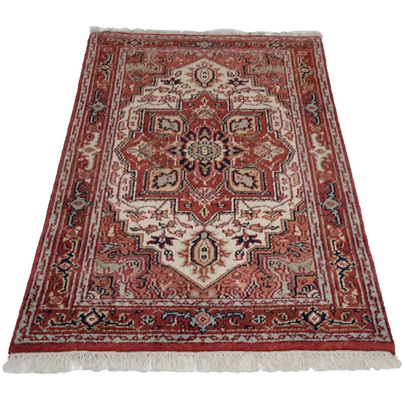 Nemi Oriental Area Rug in Red