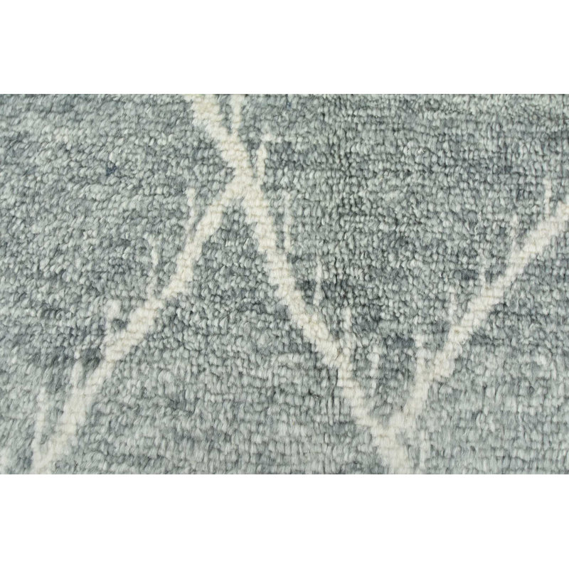 Hand Knotted Wool Moroccan Indoor Rug