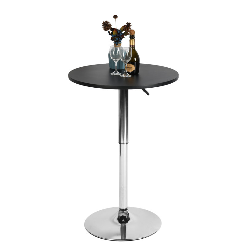 Carletta Round Metal Base Dining Table, White