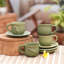 Tasse en céramique et soucoupe