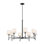 8 - Light Steel Dimmable Classic / Traditional Chandelier