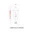Luminaire d'extérieur 5 lumières Barling-100157000