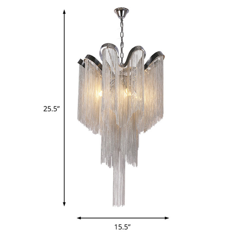 Jaizon 4 - Light Tiered Chandelier