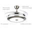 Ventilateur de plafond moderne avec télécommande et luminaire inclus