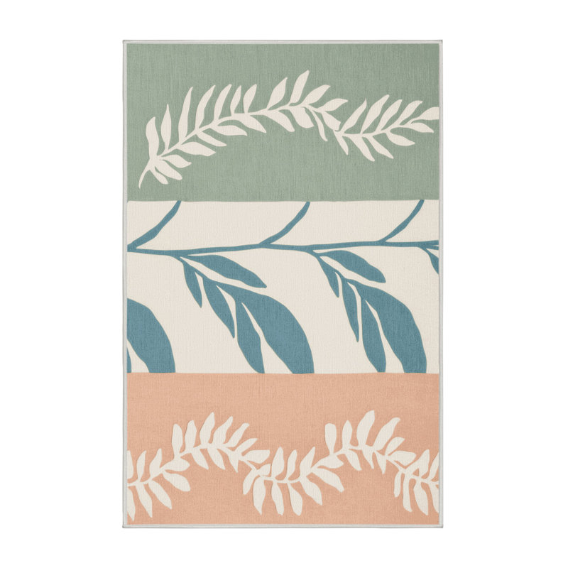 Tapis Earthy Embrace, Rectangulaire 2 pi x 3 pi