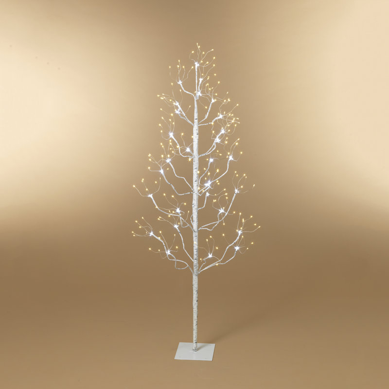 336-Light Birch Tree Net Lights