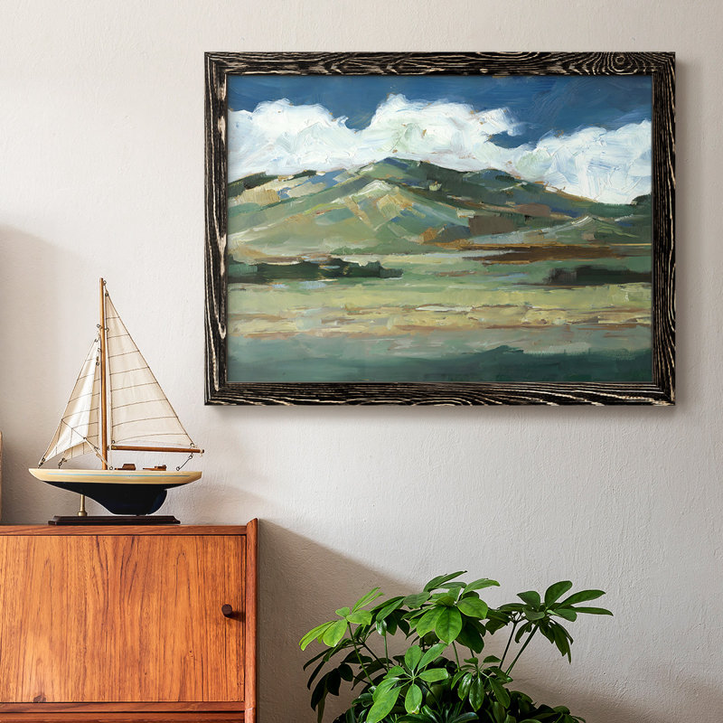 Western Sky II, Noir, H 28 po x l 42 po x P 1,5 po