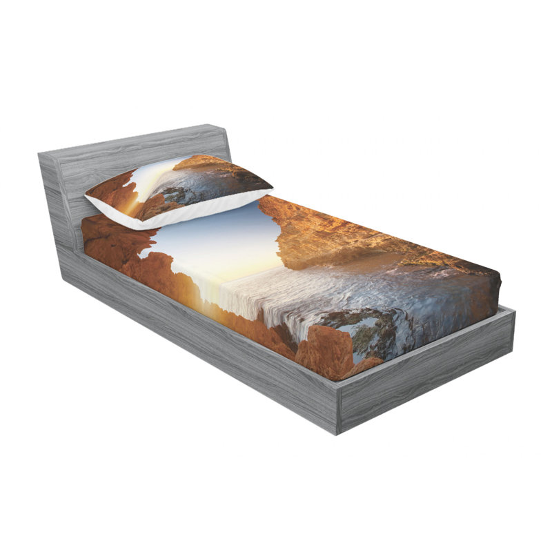 Microfiber Sheet Set, Twin XL Sheet Set with Fitted Sheet