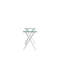 Bureau d'ordinateur en verre, table d'ordinateur portable en verre trempé transparent avec bords arrondis, table d'écriture