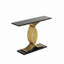 Console d'appoint, pieds d'entrée en métal entrelacés de luxe, mobilier d'entrée haut de gamme
