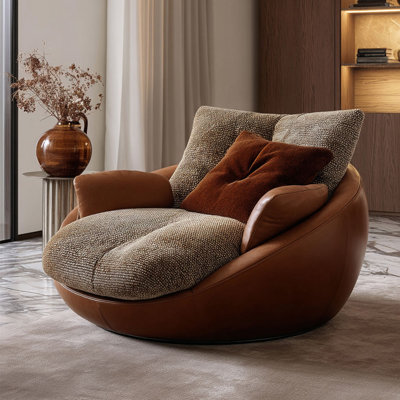 Italian luxury casual sofa chair