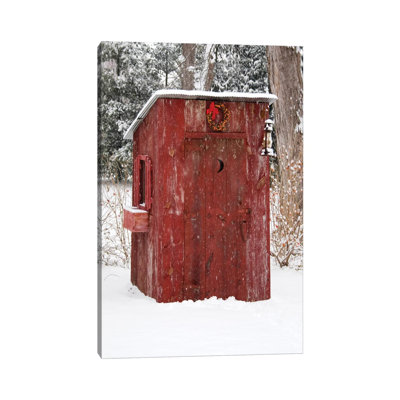 " Holiday Outhouse " by Danita Delimont