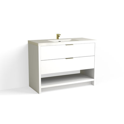 Vue 48" W Freestanding Single Bathroom Vanity