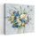 Bouquet tranquille, délicat, impressionniste, art floral vibrant