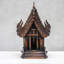 Guardian Spirit Home Teak Spirit House Sculpture