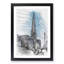 Transamerica Pyramid in San Francisco in Abstract - Framed Print-55767746-55767748