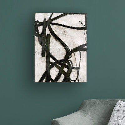 «Graphical Lines 5» par Design Fabrikken, peinture sur toile tendue