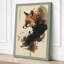 Fox in Ink Japandi - Wrapped Canvas-176835531-176835533