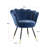 Willington Velvet Barrel Chair-1814598516