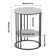 Alkis Side Table with Storage