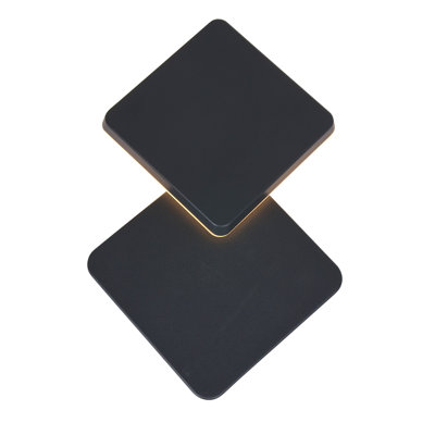 Spady 1 - Bulb Hardwired and Plug-in Integrated LED Outdoor Armed Sconce