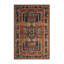 Tapis art déco brun lavable à la machine-946147727