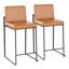 Tabouret de bar contemporain à haut dossier-629193490