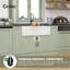 Évier de cuisine Fireclay-91360582