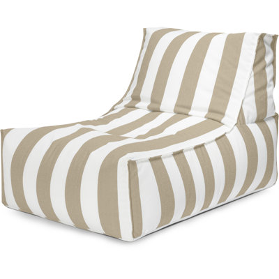 McLellen Upholstered Indoor/Outdoor Bean Bag Lounge Chair by Breakwater Bay