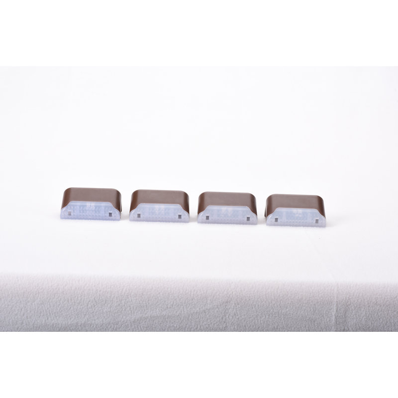 Matte Black Integrated LED Deck Light Pack