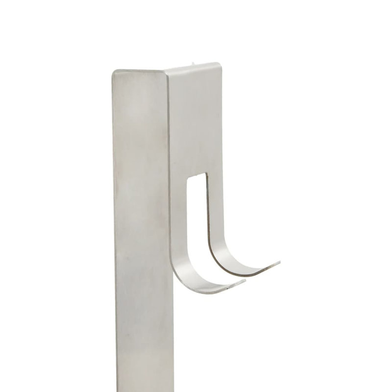 Freestanding Stainless Steel Shower Shelf, Silver
