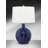 Padua 27 in. Admiral Blue Table Lamp