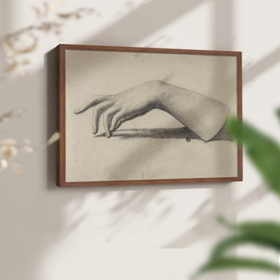 Vintage Sketch Work-LXVIII -Framed Print - Restickable