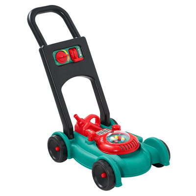 Kids Lawn Mower with Helmet and Fuel Can