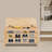 3-Tier Wooden Shoe Storage Bench