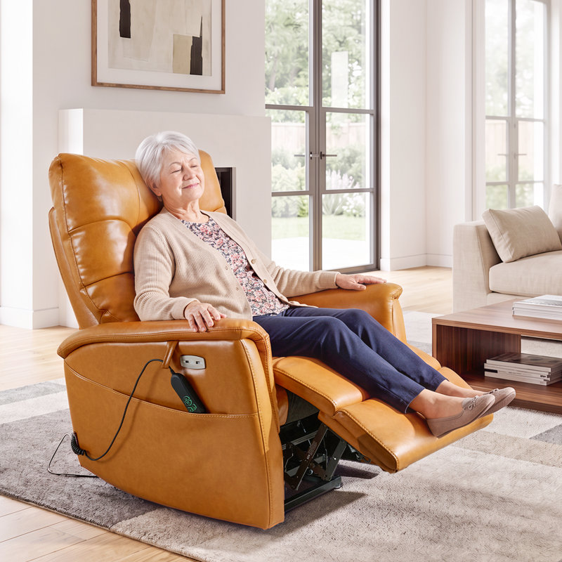  Fauteuil inclinable électrique Zero Wall, Orange