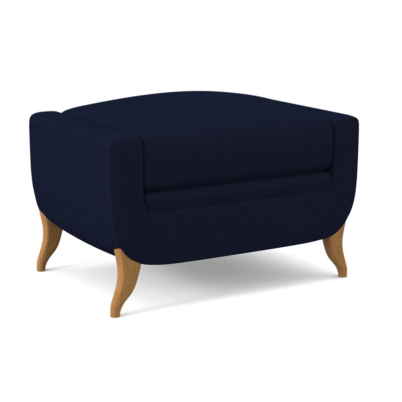 Armstrong Upholstered Ottoman, Amber, Margaret Uniform