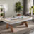 A Versatile three-in-one Table that Serves as Both a Billiards Table and a Dining Table.