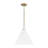 1 - Light White Cone Pendant