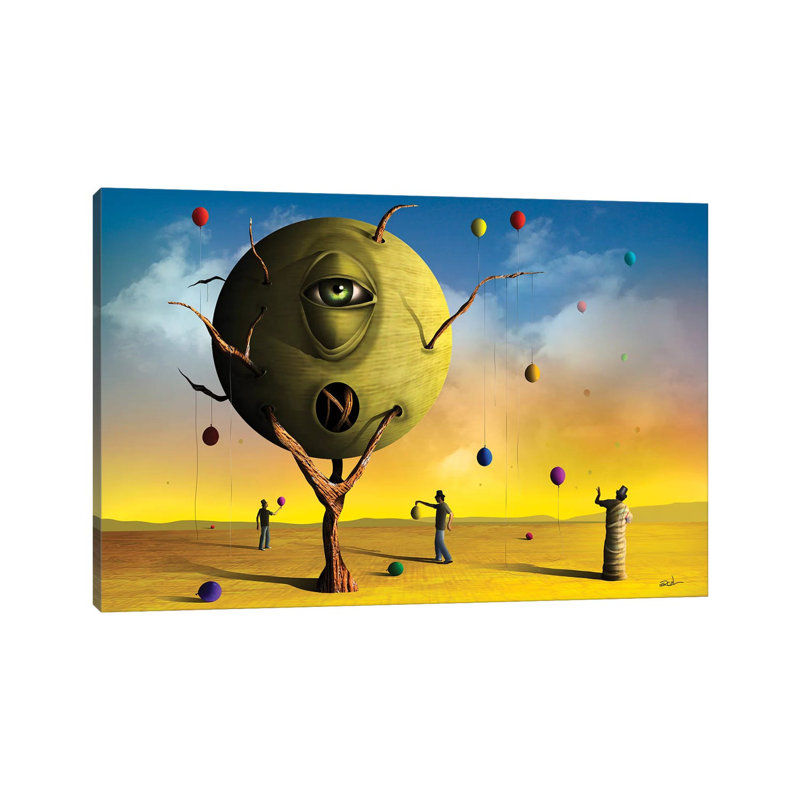 Olho (Eye) by Marcel Caram - Wrapped Canvas Gallery-Wrapped Canvas Giclée, 66.04 cm H x 45.72 cm W x 3.175 cm D