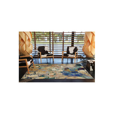 Washable Ethnic Mixed Colorful Woven Modern Decorative Area Rug